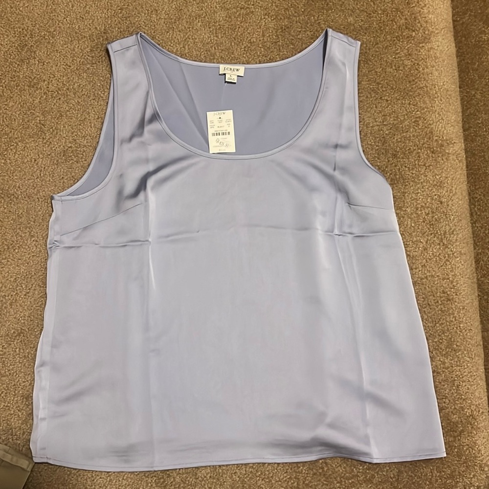J.Crew Periwinkle Tank Size Large